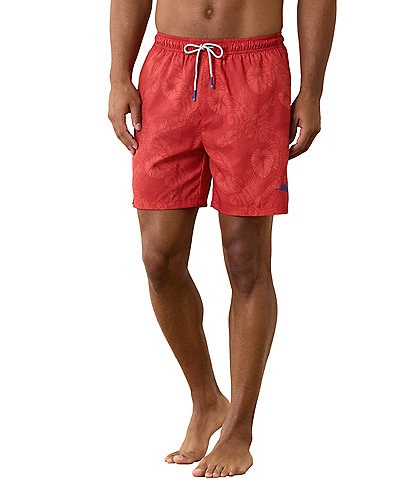 Tommy Bahama Naples Keep It Frondly 7#double; Inseam Swim Trunks