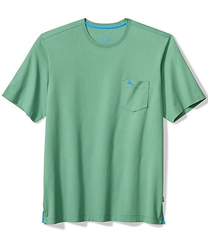 Tommy Bahama New Bali Skyline Short Sleeve Crewneck Solid Pocket T-Shirt