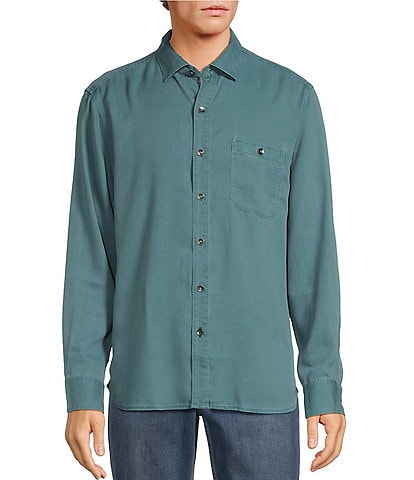 Tommy Bahama Ocean Wash Twilly Long Sleeve Woven Shirt