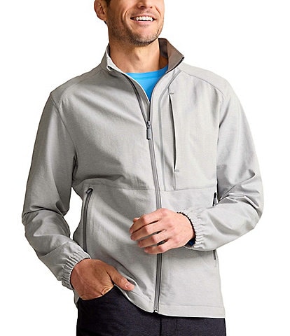 Tommy Bahama On Par Pro Long Sleeve Melange Twill Jacket