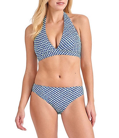 Tommy Bahama Palm Modern Mosaic Halter Swim Top & Hipster Swim Bottom