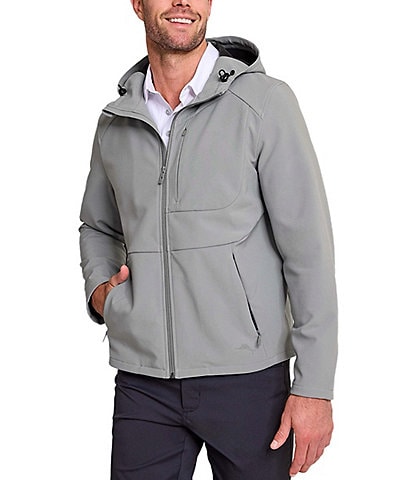 Tommy Bahama Performance Stretch Melbourne Softshell Water-Resistant Full-Zip Jacket