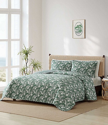 Tommy Bahama Pineapple Venture Cotton Reversible Quilt Mini Set