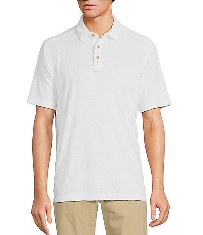 Tommy Bahama Poolside Hibiscus Short Sleeve Polo Shirt