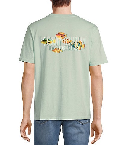 Tommy Bahama Schools Out Short Sleeve Graphic T-Shirt