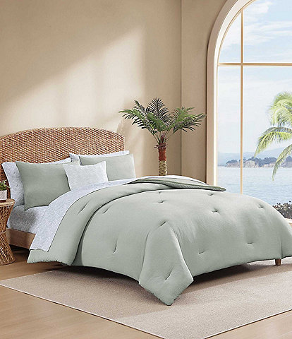 Tommy Bahama Seersucker Comforter & Bonus Set