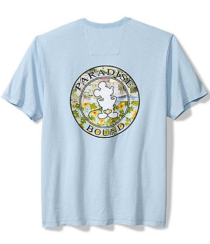 Tommy Bahama Short Sleeve Paradise Bound Lux Graphic T-Shirt