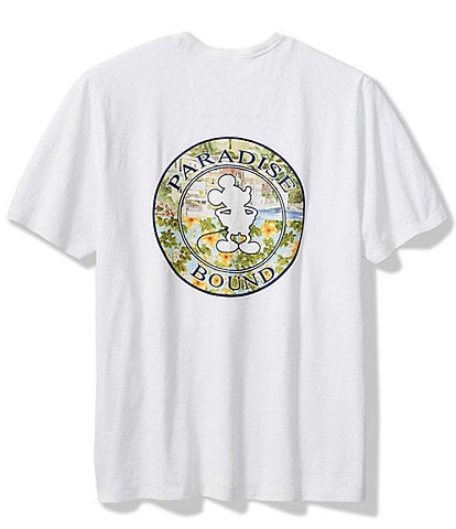 Tommy Bahama Short Sleeve Paradise Bound Lux Graphic T-Shirt