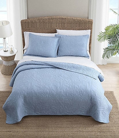 Tommy Bahama Solid Costa Sera Cotton Quilt