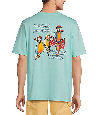 Tommy Bahama Stadium Lights Pocket Short Sleeve Graphic T-Shirt