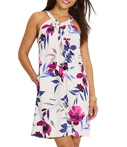 Tommy Bahama Sunset Shimmers Shift Dress