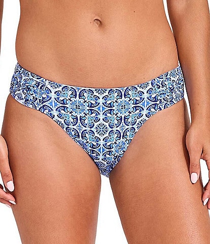 Tommy Bahama Terrazzo Tile Reversible Hipster Swim Bottom