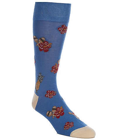 Tommy Bahama The Aloha Spirit Crew Dress Socks