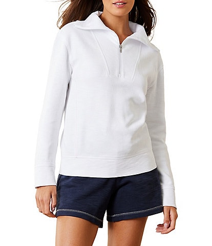 Tommy Bahama Tobago Bay Half Zip Long Sleeve Pullover