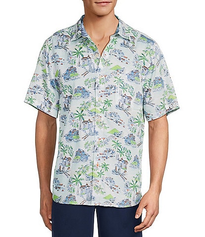 Tommy Bahama Tortola Paradise Isle Short Sleeve Woven Shirt