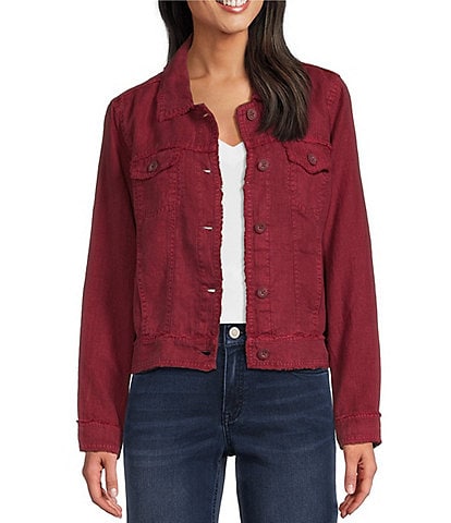 Dillards women's denim jackets hotsell