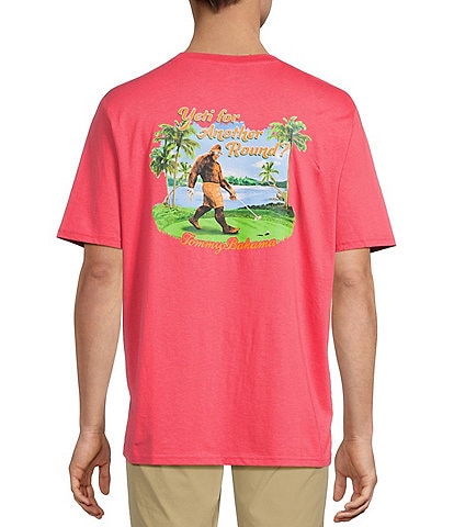 Tommy Bahama Yeti For Another Round Short Sleeve Graphic T-Shirt