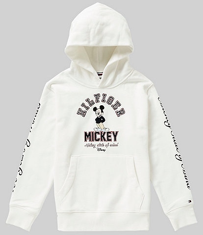 Tommy Hilfiger Big Boys 8-20 Long Sleeve Disney Mickey Mouse Hoodie