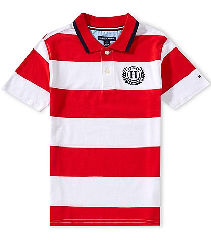 Tommy Hilfiger Big Boys 8-20 Mariner Striped Polo Shirt
