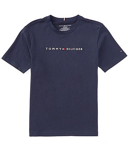 Tommy Hilfiger Big Boys 8-20 Short Sleeve Essential T-Shirt