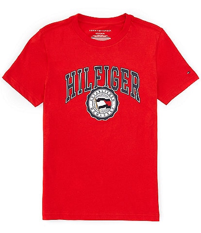 Tommy Hilfiger Big Boys 8-20 Short-Sleeve Varsity Flag T-Shirt