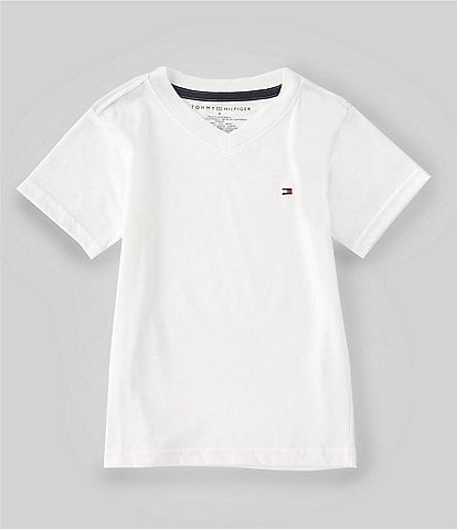 Tommy Hilfiger Little Boys 2T-7 Short-Sleeve Classic V-Neck T-Shirt