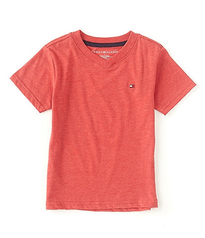Tommy Hilfiger Little Boys 2T-7 Short-Sleeve Classic V-Neck T-Shirt