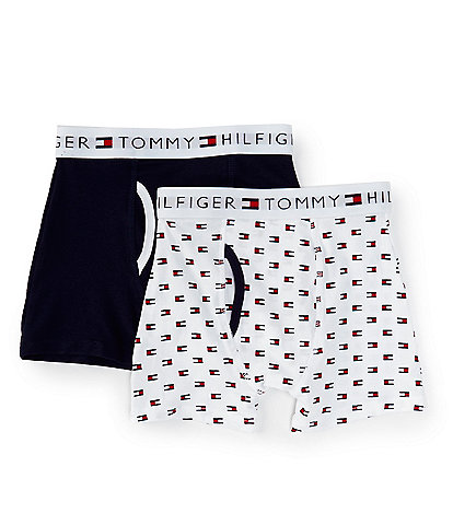 Tommy Hilfiger Little/Big Boys 4-16 Flags 2-Pack Boxer Briefs