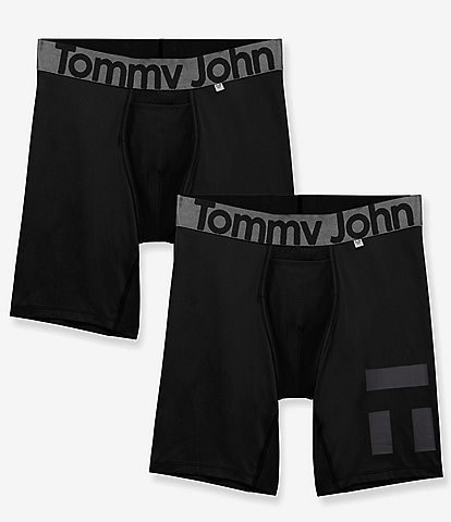 Tommy John 360 Sport Hammock Pouch 8" Inseam Boxer Briefs 2-Pack