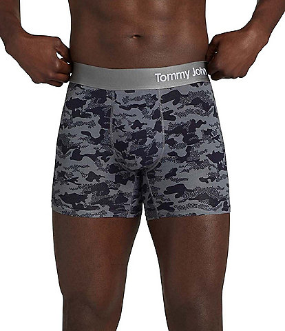 Tommy John Cool Cotton 4#double; Inseam Camo Trunks