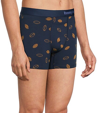 Tommy John Cool Cotton 4#double; Inseam Plaid Briefs