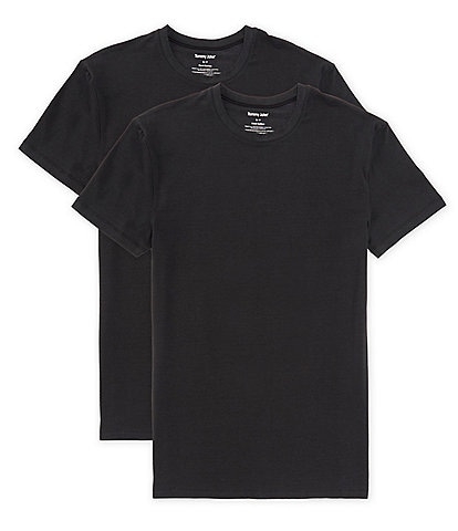 Tommy John Cool Cotton Short Sleeve Modern Fit Undershirt 2-Pack