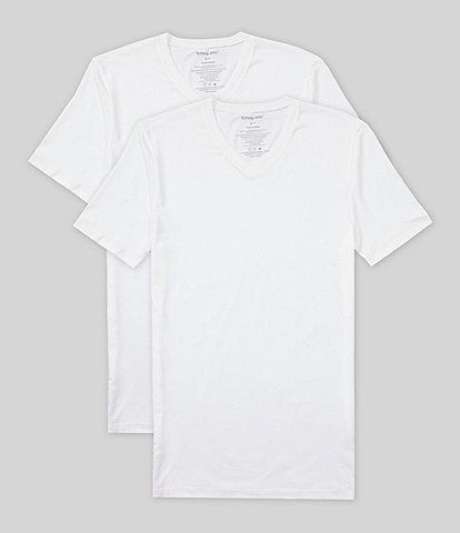 Tommy John Cool Cotton Short Sleeve Slim Fit Tee 2-Pack