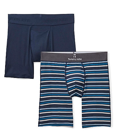 Tommy John Second Skin 6#double; Inseam Boxer Briefs 2-Pack