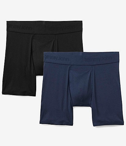 Tommy John Second Skin 6" Inseam Boxer Briefs 2-Pack