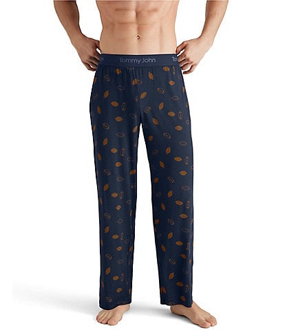 Tommy John Second Skin Football Print Sleep Pants