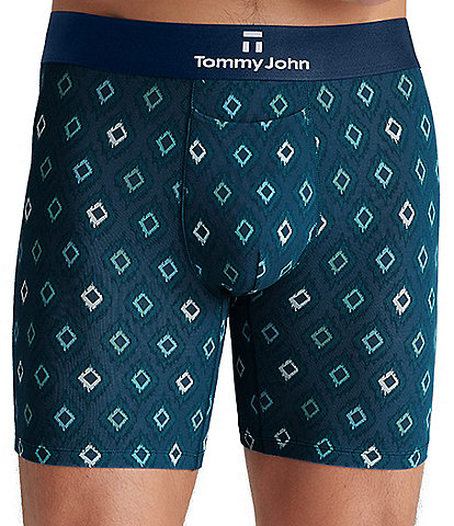 Tommy John Second Skin Diamond Blur 6" Inseam Boxer Briefs