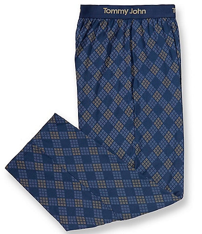 Tommy John Second Skin Diamond Plaid Sleep Pants