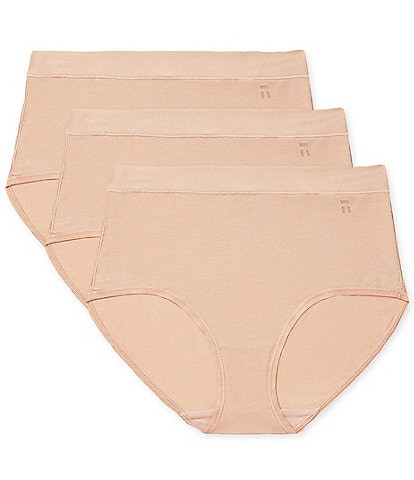 Tommy John Second Skin High-Rise Brief Panty 3-Pack