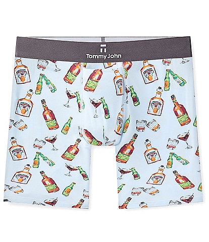 Tommy John Second Skin Spirits Of Dad 6#double; Inseam Boxer Briefs