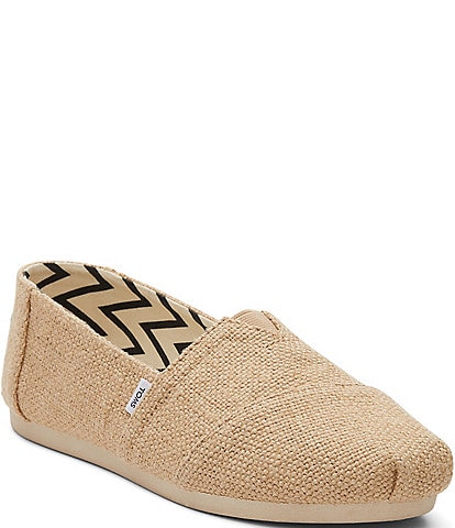 TOMS Women's Classic Alpargata Heritage Canvas Slip On Flats