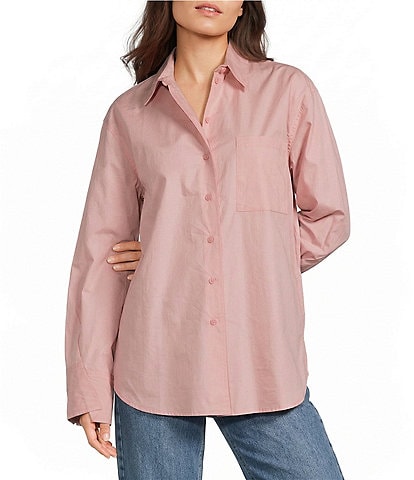 TOPSHOP Darted Cuff Oversized Shirt