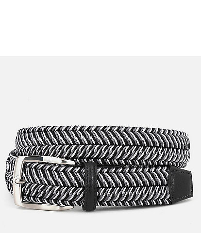 Torino Leather Company Italian Herringbone Stretch Belt