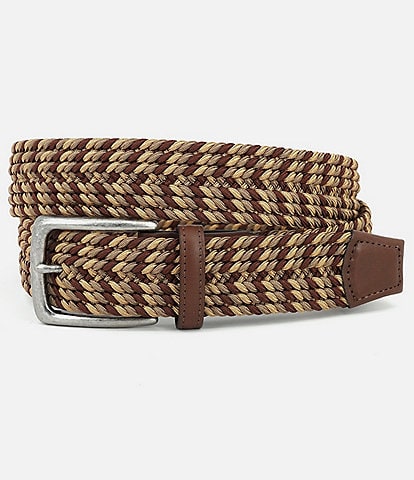 Torino Leather Company Italian Stretch Braided Belt
