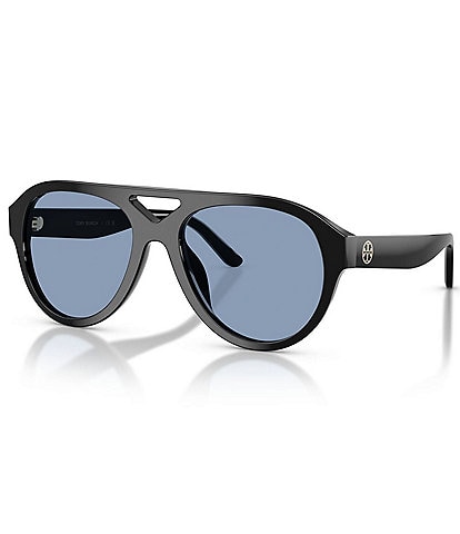 Tory Burch Women's TY7233U 55mm Pilot Sunglasses