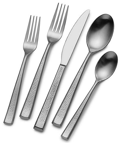 Towle Silversmiths Mea Forged 20-Piece Stainless Steel Flatware Set