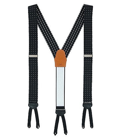 Trafalgar Pin Dot Formal End Suspenders