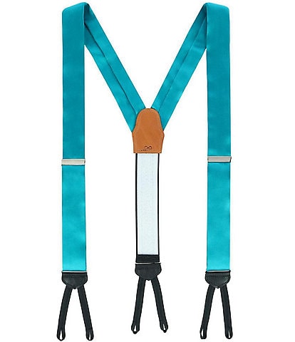 Trafalgar Sutton Solid Color Silk Formal End Suspenders