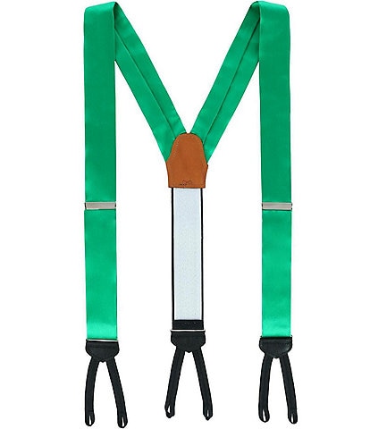 Trafalgar Sutton Solid Color Silk Formal End Suspenders