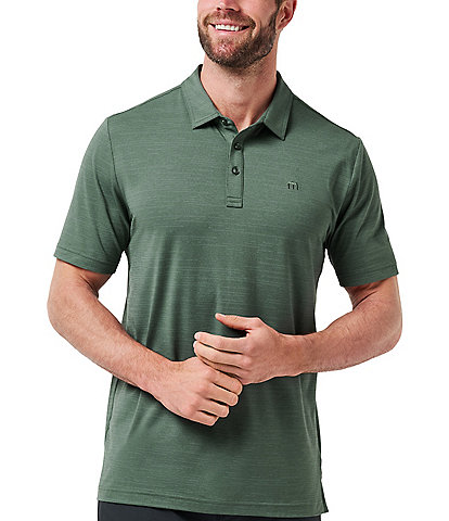 TravisMathew The Heater Performance Stretch Short Sleeve Polo Shirt